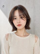 ブルーム コスタ(Blume COSTA)&nbsp;大人可愛いミニボブ×透け艶モカブラウン
