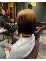 グッドフェローズ キタホリエ(GoodFellas kitahorie) ハイトーン×バイカラーボブで魅せる透明感カラーレイヤー艶感