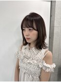 レイヤーカット/イメチェン/ホワイトブロンド/シャドウレイヤー