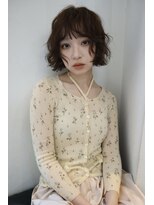 シャチューアオヤマ(SHACHU AOYAMA) ショコラブラウン×ゆるウェーブ