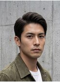 洗練毛流れニュアンスパーマ/テーパードグラデーション