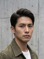 バーバーバー ナカノ(BARBER BAR NAKANO) 洗練毛流れニュアンスパーマ/テーパードグラデーション