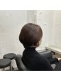 ルッソ チアロ(Lusso chiaro) 襟足すっきり、丸みのあるショートスタイルです!