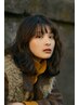 【白髪染めのパサつき/艶不足に】カット+艶カラー+oggiottoトリートメント