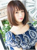 【ジュレベール 】 ナチュラル可愛い~大人フェミニンボブ♪