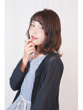 ベルコ(belco.nico) 外ハネ×無造作ウェーブ