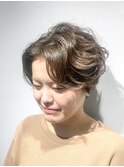 担当 小林 麻帆 ブリティッシュパーマ
