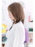 伸ばしかけに◎しっとりまとまるワンカールボブディ