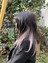 ビードロ 下北沢&nbsp;パールホワイトインナーカラー【ビードロ　下北沢駅】