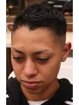 アクセプトザワールドバーバー(Accept the world barber)&nbsp;クルー×ライン×スキンフェード