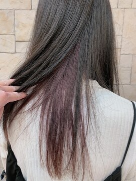 フォルテ 島田店 インナーカラーピンク