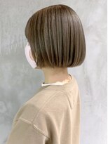 アイティー バイ アルバム 中野店(IT by ALBUM)&nbsp;くすみベージュ_ショートパーマホワイトアッシュ_ba316961