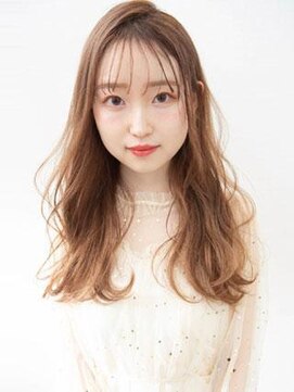 ユアーズ 四街道店(HAIR&NAIL YOURS) 韓国風シースルーバング愛されロング