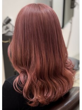 ヘアーアンドメイク グルック(hair&make Gluck) ブリーチxピンク