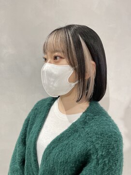 エイト ヘアサロン 渋谷本店(EIGHT) フェイスフレーミングホワイトベージュ　e56