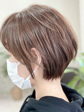アッドヘアー(Add hair) 前髪あり/丸みショート/30代/40代/50代/若見え/ショート