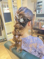スチャステニィーバイルミ 日ノ出町店(Stastny by Lumi) 大人可愛い20代30代40代　　結婚式ヘアアレンジ