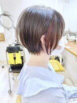 モリオ フロム ロンドン 成増店 【morio成増 芹澤】ショートボブ ピンクインナーカラー