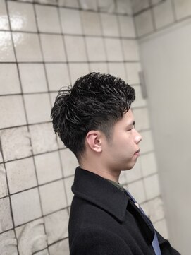 ヒロギンザ 銀座一丁目店(HIRO GINZA) 前上げアップバンクヘアー