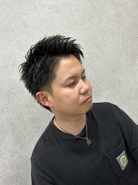 縁 ハナレ(en 870) 七三　シチサン　ツーブロック　メンズスタイル