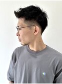 【FOLK】メンズは好印象・清潔感☆直毛活かすスパイキーショート