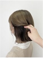 シエル 立川店(CIEL)&nbsp;インナーカラー×ミルクティーベージュ【CIEL×maki】