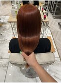 【廣田未来】秋っぽオレンジブラウンカラー