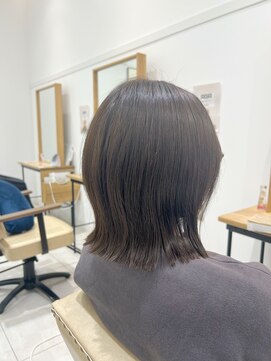 アリーナ 船橋日大前店(arena) 切りっぱなし×グレージュ