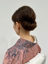 ジラ ヘアアンドメイク(girra HAIR&MAKE) 訪問着ヘアセット