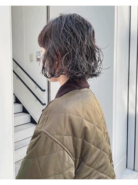 カフ(CAF) CAF 照下 ナチュラルカール ボブパーマ 大阪美容室