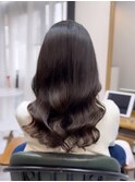 32mmコテ巻き風パーマ/韓国風パーマ