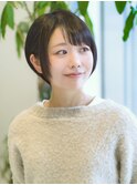 20代/30代/ミニマムショートボブ
