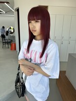 アム(am)&nbsp;チェリーレッドカラー