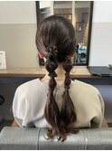 ねじねじヘアセット