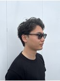 メンズ/ショート/パーマ