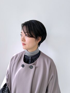 ゴーズゴードットビー 吉祥寺(go s go .b) マッシュショート/ショートパーマ/吉祥寺/アッシュカラー