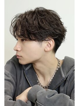 リップス 仙台ロフト(LIPPS) フェザーパーマ　センターパート