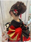 成人式アップアレンジ