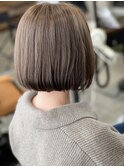 大人ボブ　お洒落ボブ　小顔ヘア