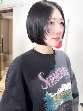 バブ バイネオリーブ(Bab by neolive) 似合わせカット/メルティカラー/暗髪/ショート