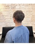 シルバーアッシュ　メンズマッシュ【ブリーチカラー　東川口】