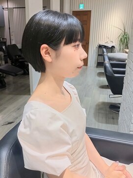 アーロン(aaron) お客様stlye☆黒髪ショート