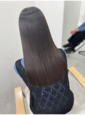 ロング顔周りレイヤーくびれヘアおくれ毛_momo0001