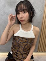 ロンドプロフィール 浦和(Lond profil)&nbsp;ブリーチなしカラー伸ばしかけヘア簡単スタイリング小顔ヘア