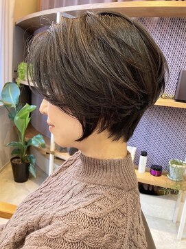 レリーキルト 岡本(RelyQuilt) 大人ショートボブウェイト高め【岡本/芦屋/三宮】