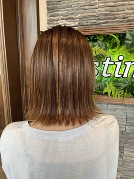 パスタイムヘアー(Pastime HAIR) 切りっぱなしボブ