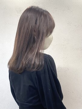 アジールヘア 東上野店(agir hair) 10代20代30代秋カラー ラベンダーブラウン【上野】