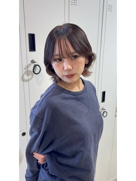 マティス 室見店(MATISSE) 洗練ショートボブx透けバング