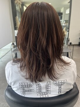 ガルボヘアー 桟橋店(garbo hair) レイヤーカット トリートメント 艶髪