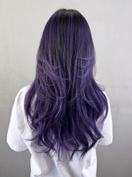 韓国ヘア小顔ロング顔周りレイヤー_ba565082